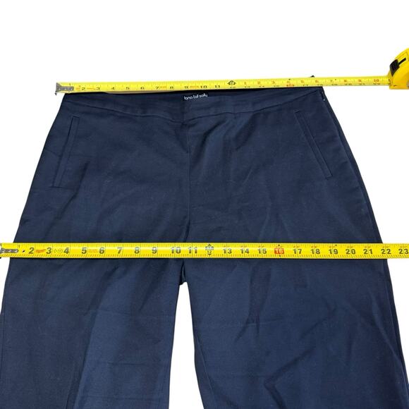 Long Tall Sally Women's Pants Pull Black Straight Leg Career Travel Classic 10 - Picture 6 of 8